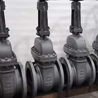 شیر فلکه فولادی کشویی 10 اینچ wcd